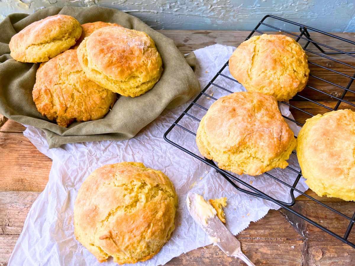 Rich and Flaky Buttermilk Biscuits