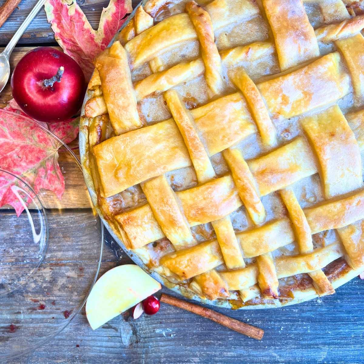 From Scratch Honey Apple Pie