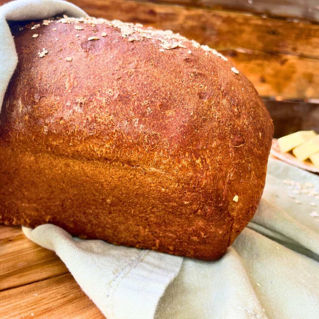 Old-Fashioned Oatmeal Molasses Brown Bread || Nova Scotia Brown Bread ...