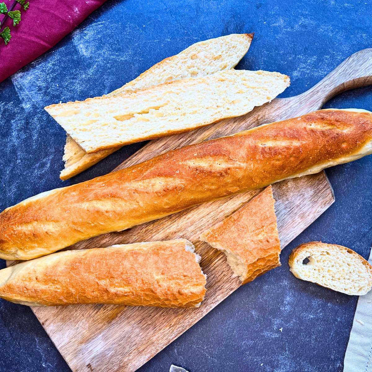 Easy Homemade Artisan Baguettes || Bakery-Style Bread with Minimal Effort