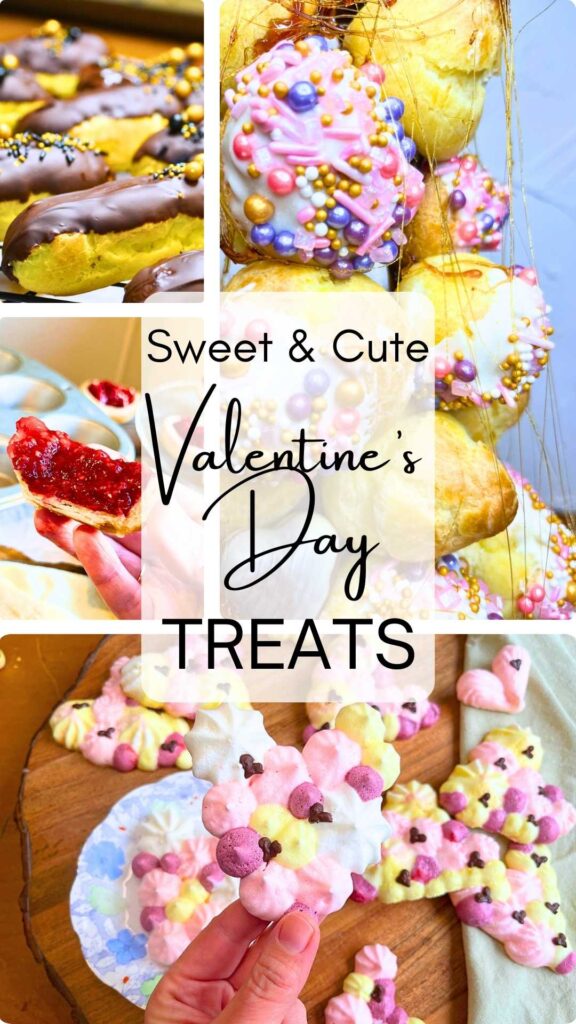 A Pinterest pin for Valentine's Day treats.