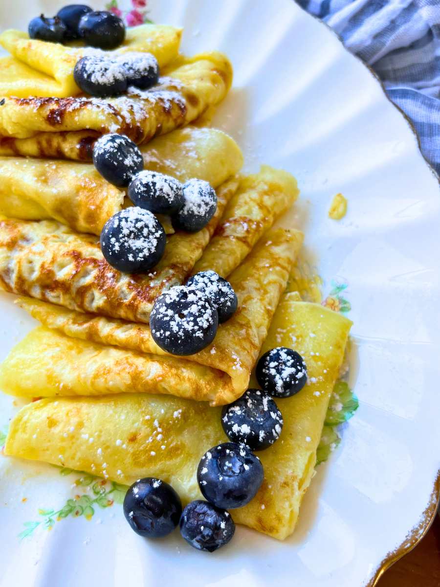 The BEST Fool Proof Crêpes (Gluten-Free)