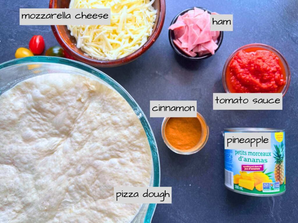 A table full of ingredients.