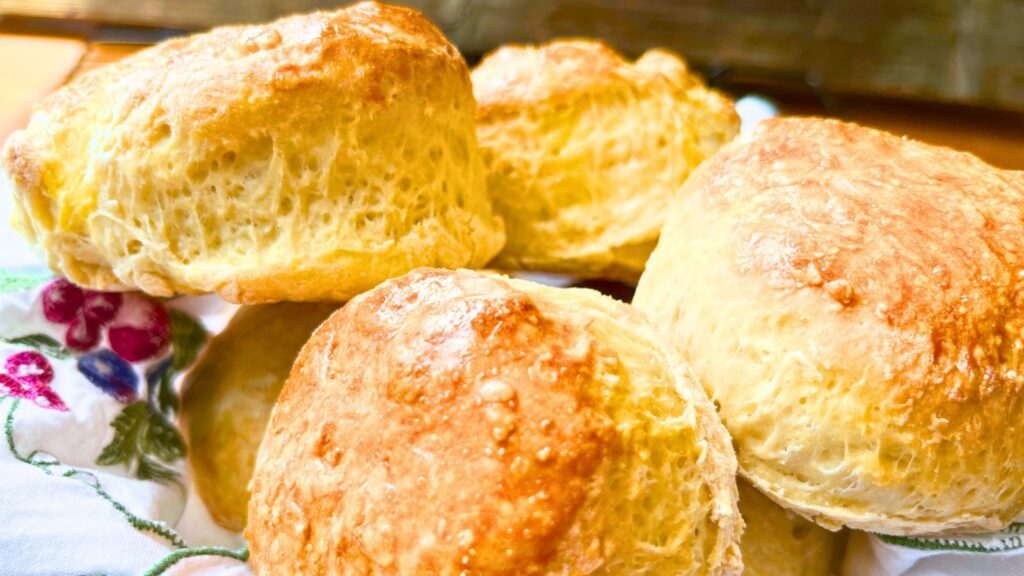A group of scones.